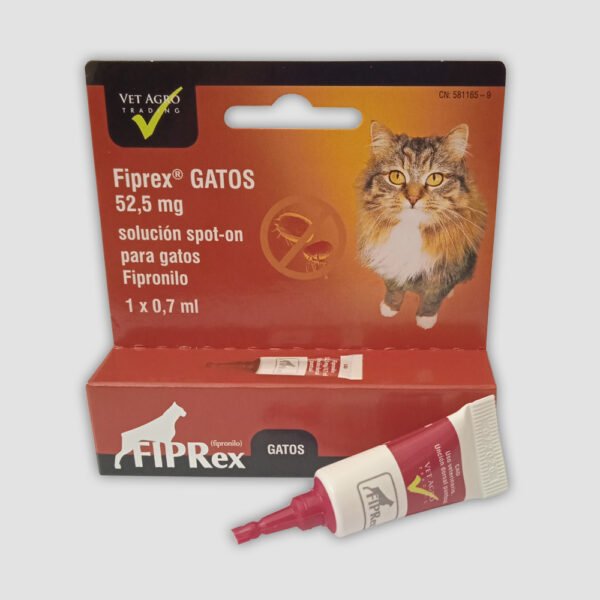 FIPREX PIPETA ANTIPARASITOS GATOS 1 X 0.7ML