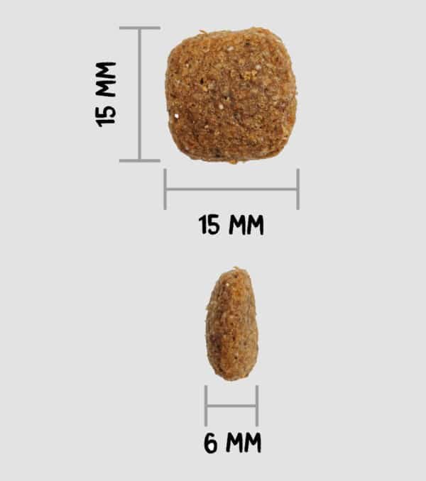 TAMAÑO CROQUETA OWNAT CLASSIC CORDERO