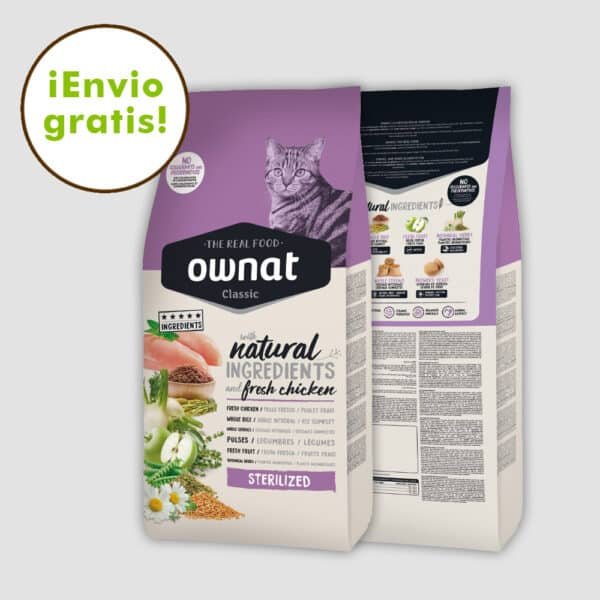 OWNAT CLASSIC STERILIZED GATOS