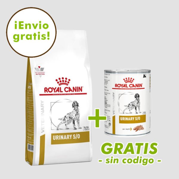 Por la compra de cada saco Royal Canin Urinary, una lata de paté de regalo