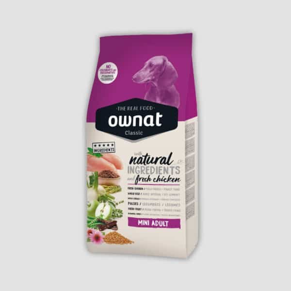 OWNAT CLASSIC MINI ADULT SACOS DE 4 Y 8KG