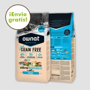 OWNAT JUST GRAIN FREE TRUCHA 14KG